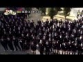 日本学生毕业典礼使用AKB48歌曲《Give me five》快闪感谢恩师