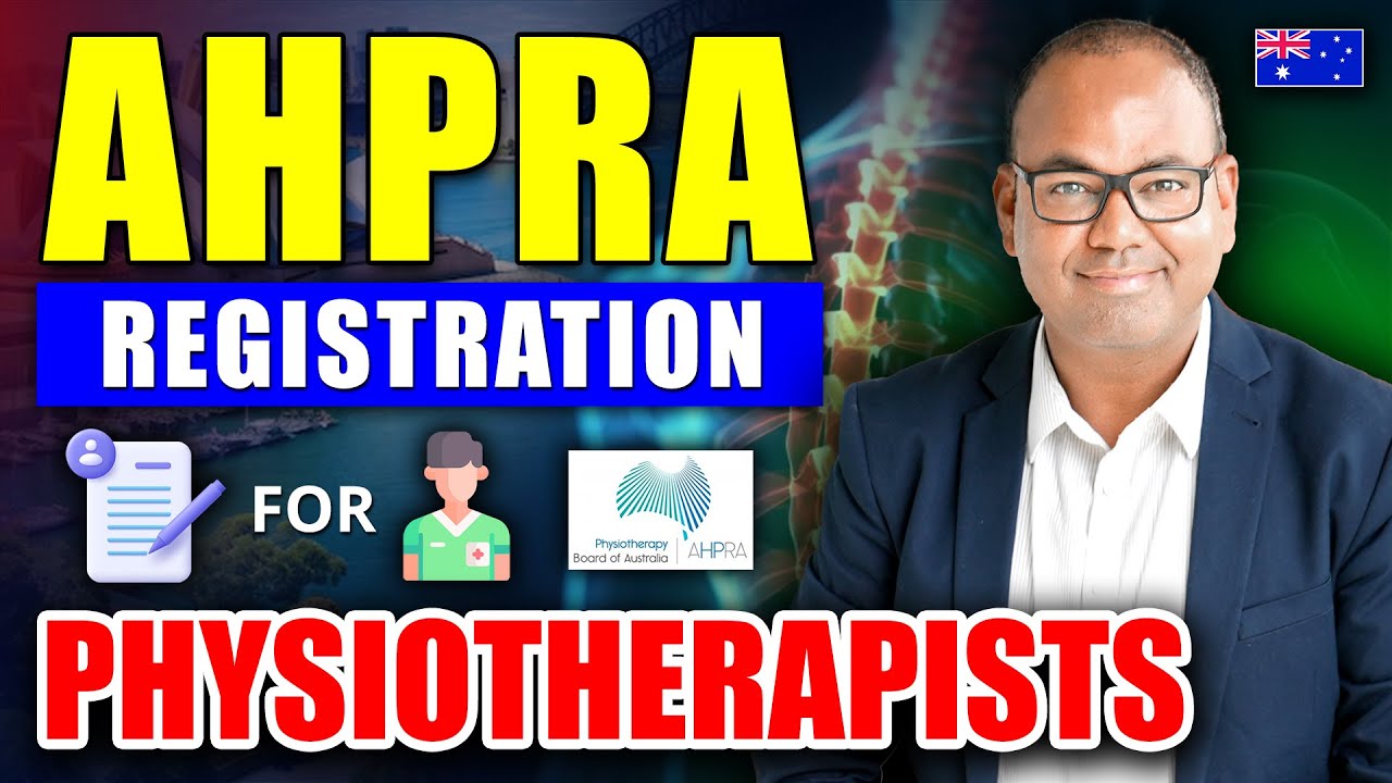 AHPRA Registration for Physiotherapists Registered Physiotherapist in