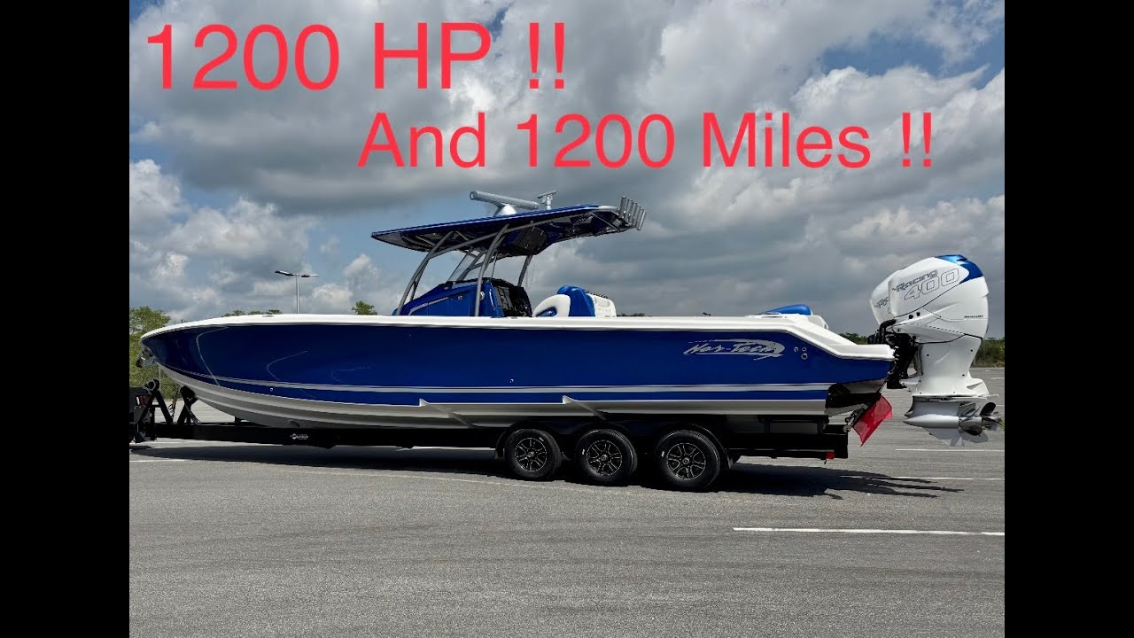 Luxury Performance Offshore Boat!! Super clean 2016 Northech with 3x 400R Mercury Racing engines.