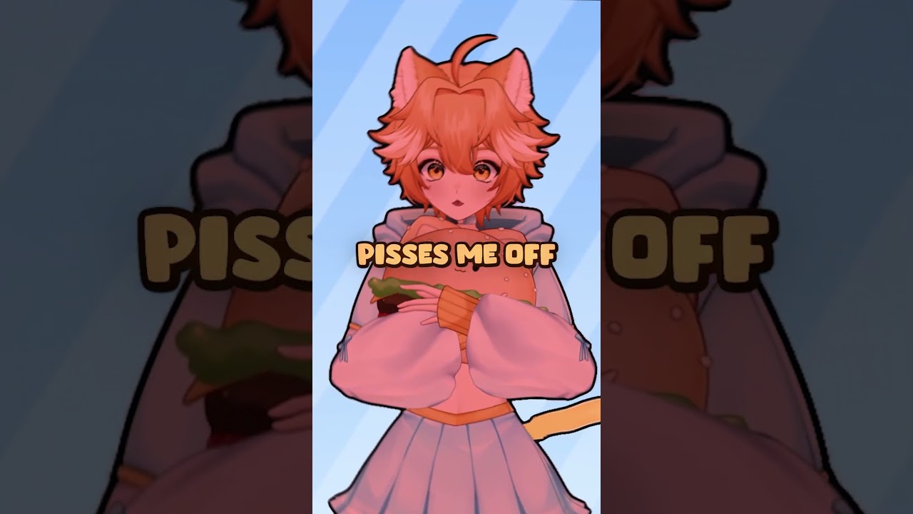 VTuber says the weirdest things #vtuber #memes #shorts