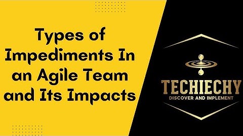 Types of Impediments In an Agile Team and Its Impacts