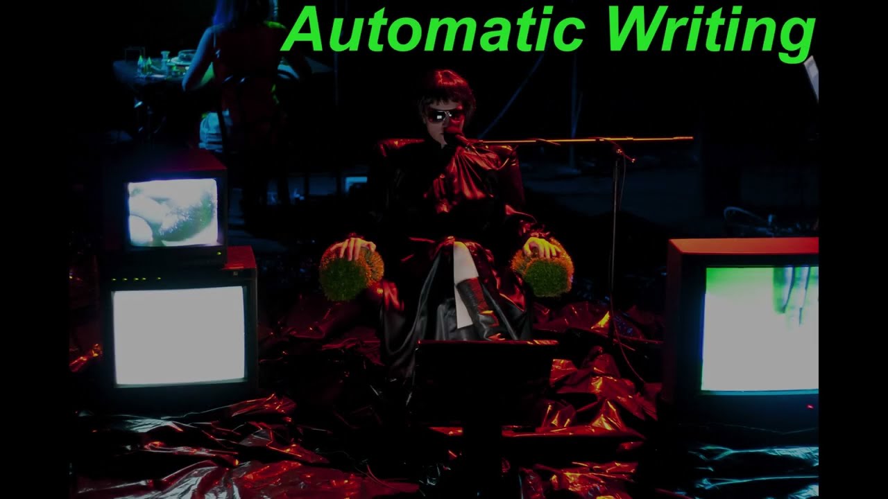 Automatic Writing, staged by Object Collection