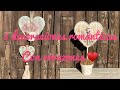 3 decoraciones románticas con corazones