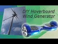 Building dual Hoverboard WIND Generators DIY