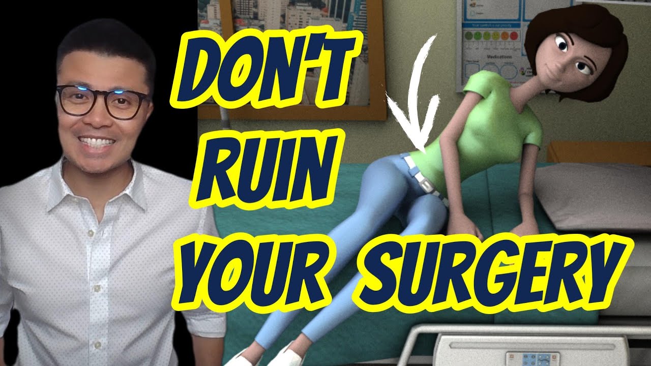SAFEST WAY to Get In & Out of Bed After Lumbar Surgery - YouTube