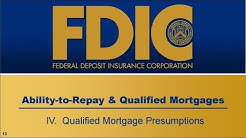 The Qualified Mortgage Presumptions 