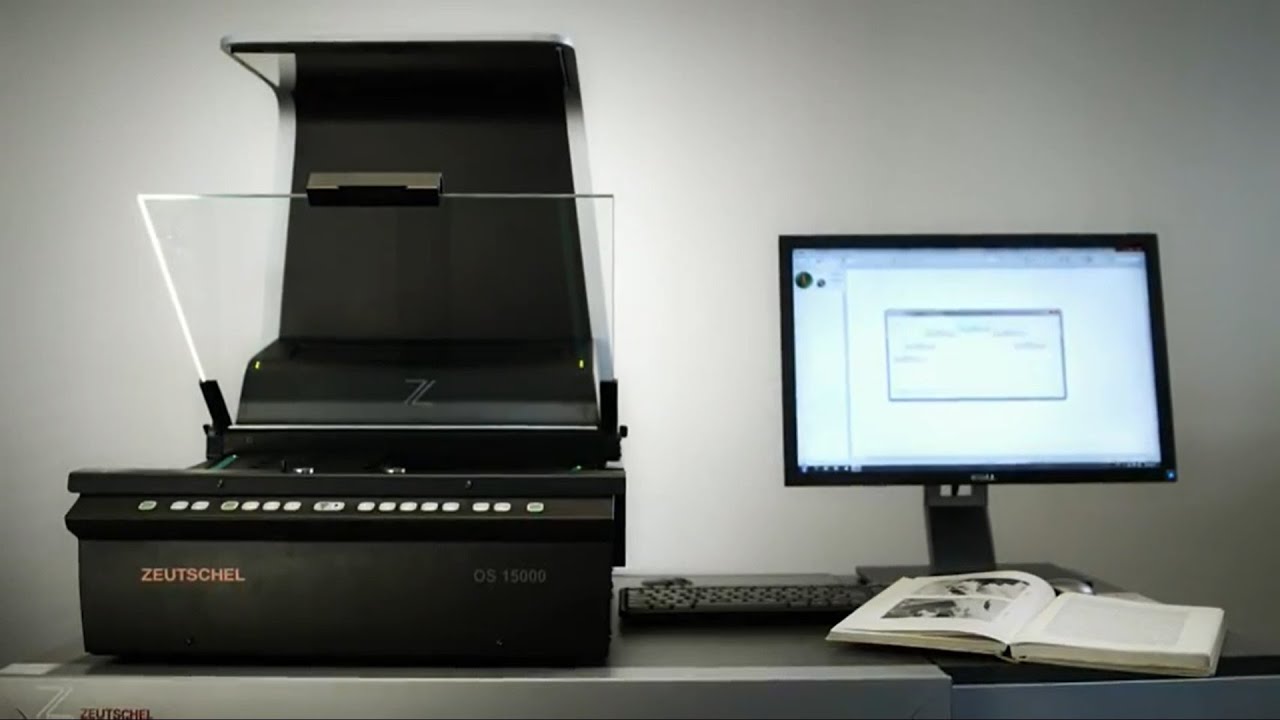 Zeutschel Book scanner OS 15000 Advanced Plus
