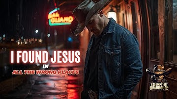 I Found Jesus in All the Wrong Places | Powerful Christian Country Song of Redemption | Lyric Video