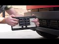 SnapPlate+ Removable Front License Plate Holder for Tesla Cybertruck - Anti-Theft Security, USA Made