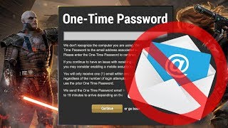 How to fix your One-time-password in SWTOR if it is not arriving by email