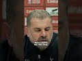 &#39;I&#39;ve got real pictures mate!&#39; | Postecoglou when asked if he sees himself winning trophies at Spurs