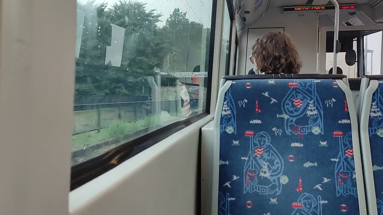 BSAG Bremen Mitfahrt Linie 8 (GT8N/Nach Huchting/Roland Center)