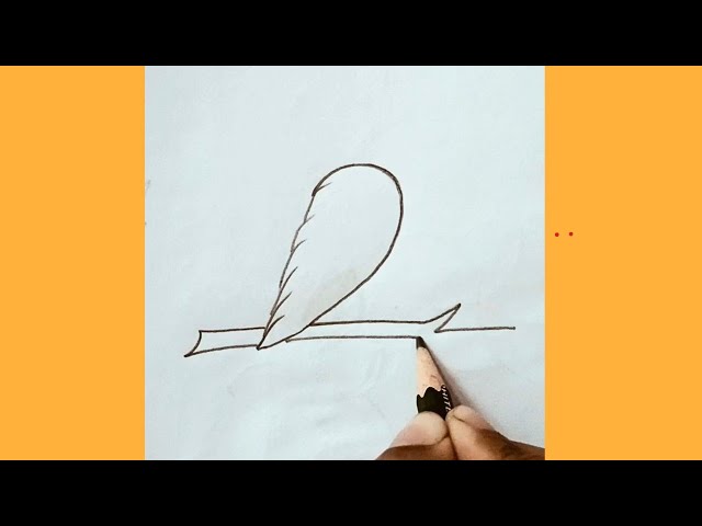 How to draw bird from 2 number/Bird Drawing With Number 2 Easy class=