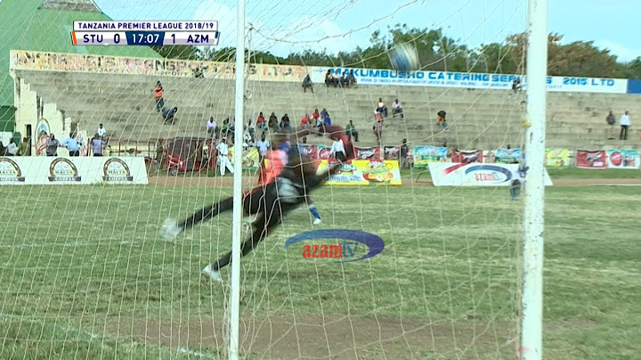 MAGOLI: STAND UNITED 1-1 AZAM FC (TPL - 06/05/2019)