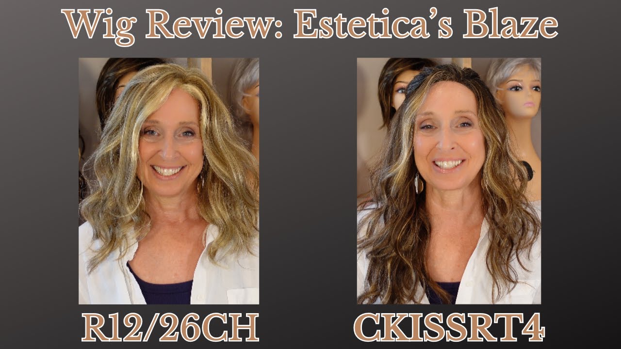 Review of Estetica's Blaze Wig in R12/26CH and CKISSRT4 YouTube