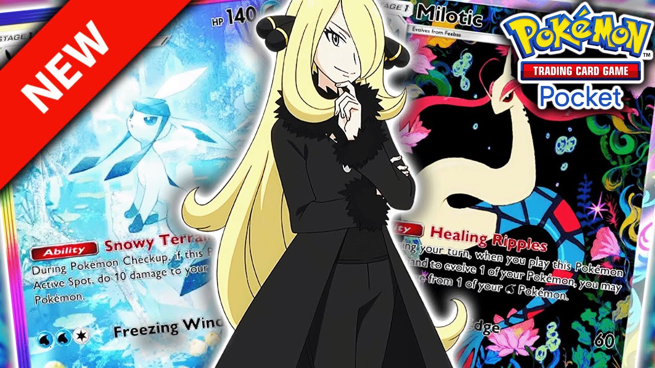 Cynthia's MILOTIC Deck Has The BEST Heals?! | Pokemon TCG Pocket