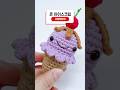 코바늘 아이스크림 뜨개 - 짧은뜨기 2코 줄이기 #crochet #handmade #cute #toys가방에