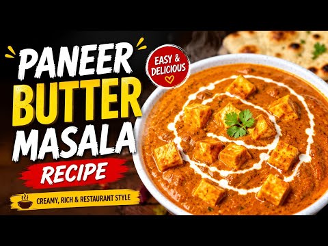 Restaurant Style Paneer Butter Masala Recipe | Creamy & Rich Paneer Gravy | Easy Paneer Recipe 