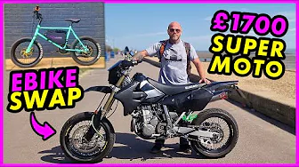 Swapped my £1700 E-Bike for a Broken Supermoto - Can I Fix It?