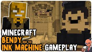 Building a working Bendy map in Minecraft // Chapter 3 Gameplay