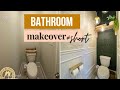 Diy small bathroom makeover remodel