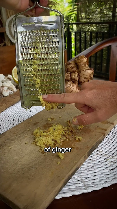 How to make ginger tea