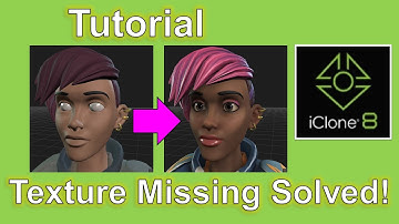 iClone 8 Texture Missing Solved! Full Tutorial #iclone #material #texture #tutorial #rendering