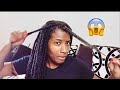 Taking Down Soft Locs... Omg! lol