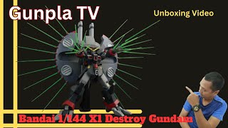 Gunpla TV | X1 Destroy Unboxing Video