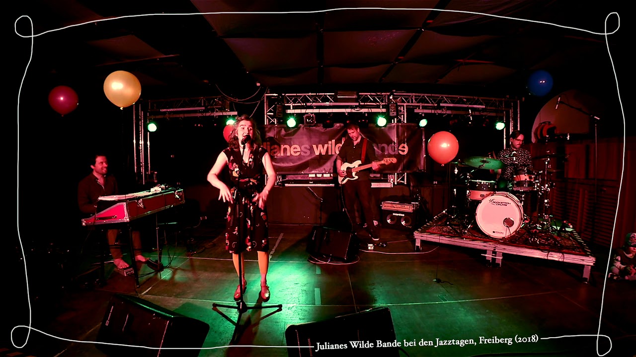 Julianes Wilde Bande Jazz für Kinder Livemitschnitt Jazztage Freiberg video Heute bleibe ich zu Haus