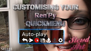 Customising your Ren'Py Quick Menu