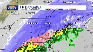 New Hampshire hourly weather: Track major winter storm Saturday