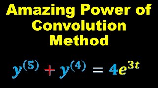 Amazing Power of the Convolution Method | I hope you know this | Exam Review