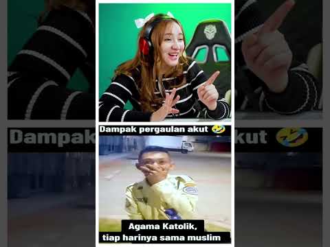 Abangnya Udah Muslim Banget #shortvideo #reaction #videolucu