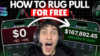 How To Rug Pull For Free On Pump Fun (FAST METHOD)