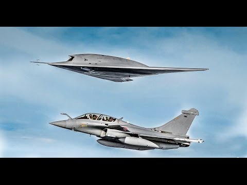 Dassault Rafale and Dassault Neuron UCAV Stealth Drone - 2017 Presentation