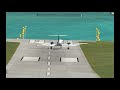 X-Plane General Aviation Landing in St. Barths