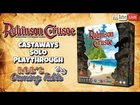 Robinson Crusoe Castaways Solo Playthrough
