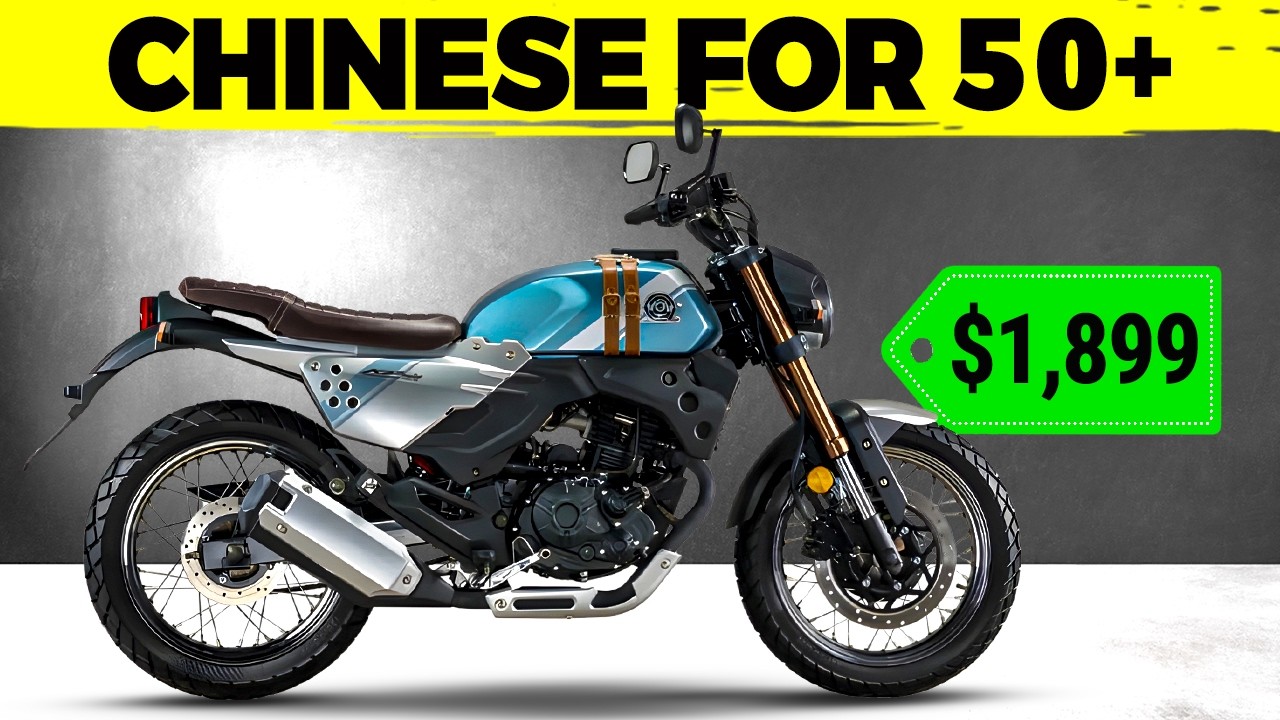 The Cheapest Chinese Motorcycles For Seniors!