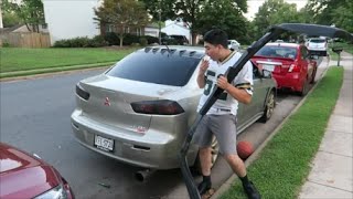 A close look at my lancer rear diffuser