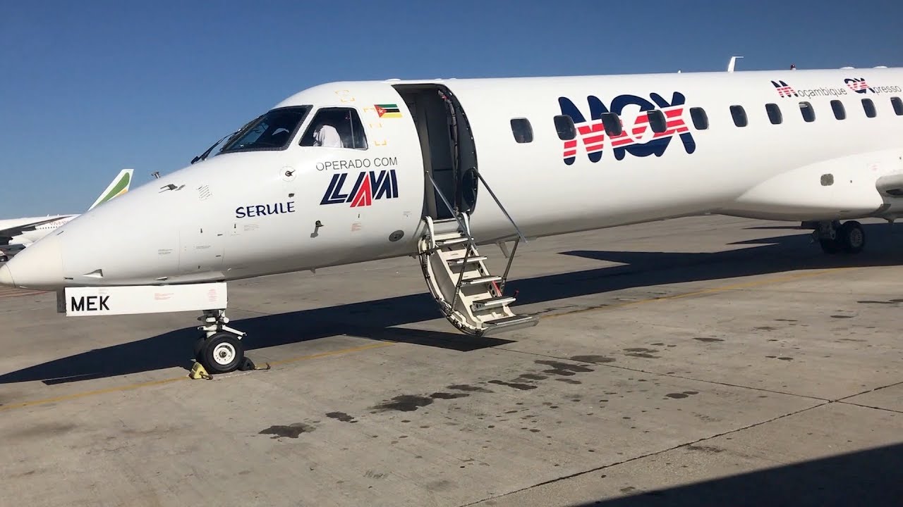 TRIP REPORT LAM MOZAMBIQUE AIRLINES EMBRAER REGIONAL JET 145