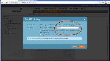 3.9 Hands on The Landing Page URL | Marketo Training Course: Designing & Writing Landing Pages