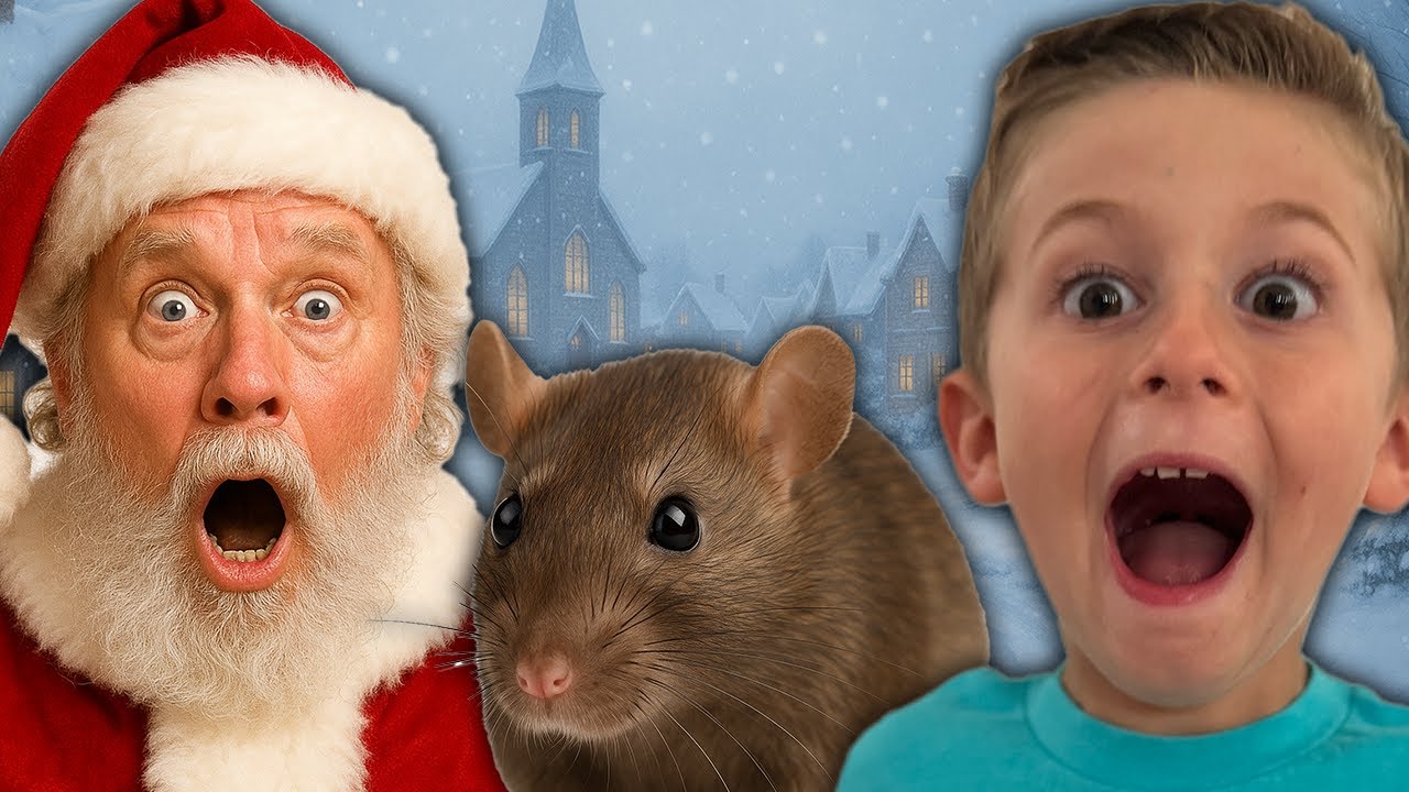 We Caught Santa on the Ring Camera While Trying to Catch a Rat! 🎅🎄🐀