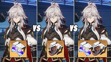 Jing Yuan Relic Sets Comparison! Band of Sizzling Thunder vs Musketeer vs Hybrid  [Honkai Star Rail]