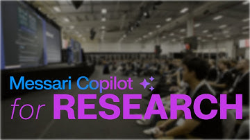 How to Use Messari Copilot for Research | Product Walkthrough
