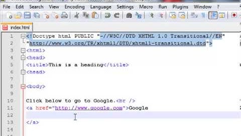 html and css tutorial beginners 5Inserting hyperlinks for any page or website or image