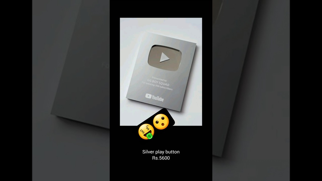 😮🤑price of all youtube play buttons..