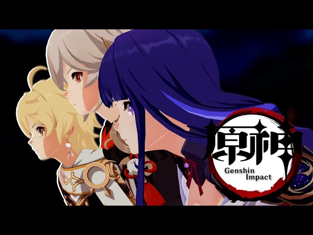 Genshin Impact x Demon Slayer | Opening 4 Kizuna no Kiseki class=