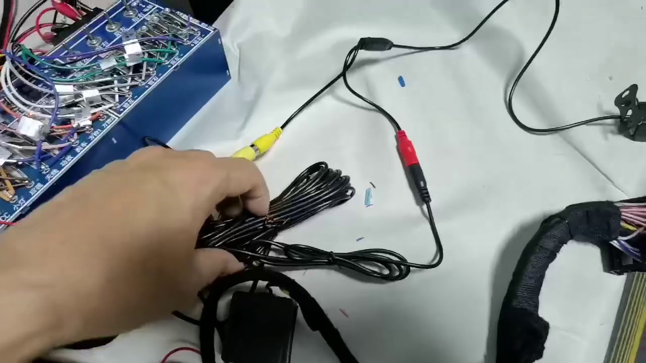 N400 car camera connection steps video - YouTube