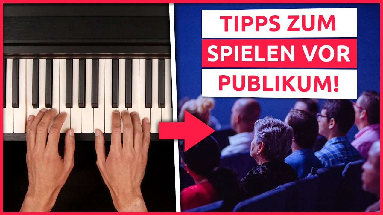 Tipps zum spielen vor Publikum! 🎹 Klavier lernen mit music2me - YouTube